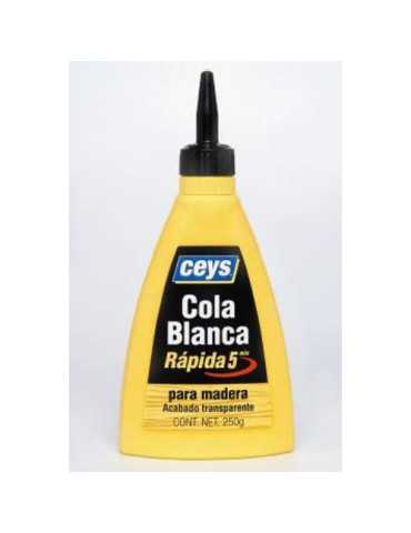 Cola Blancas Rápida 250 gr 501603 [LOTE DE 8 Unidades] CEYS