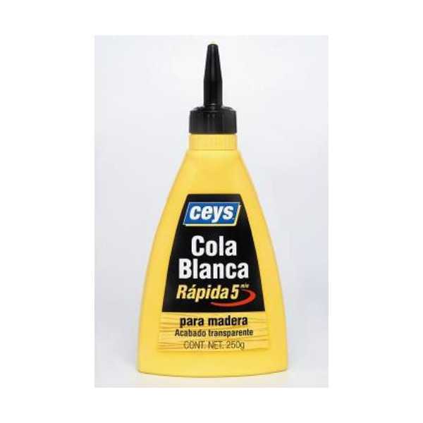 Cola Blancas Rápida 250 gr 501603 [LOTE DE 8 Unidades] CEYS