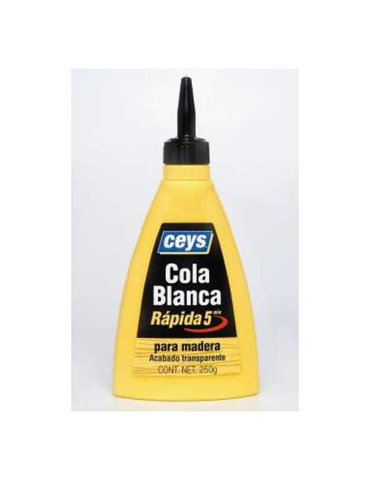 Cola Blancas Rápida 250 gr 501603 [LOTE DE 8 Unidades] CEYS