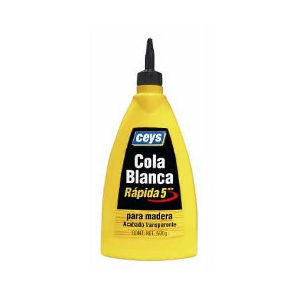 Cola Blancas Rápida 500 gr 501604 [LOTE DE 6 Unidades] CEYS