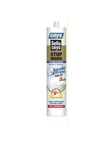 Sellaceys Stop Moho Cartucho 280 ml Transparente 505546 [LOTE DE 4 Unidades] CEYS