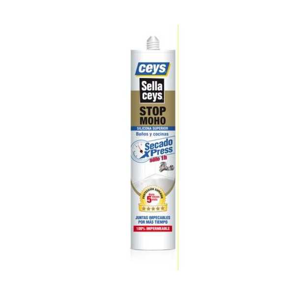 Sellaceys Stop Moho Cartucho 280 ml Transparente 505546 [LOTE DE 4 Unidades] CEYS