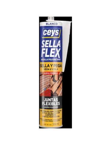 Masilla Poliuretano Sellaflex Blanco 300ML [LOTE DE 4 Unidades] CEYS