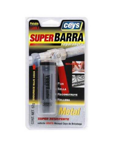 Super Barra Reparadora Metal 52 gr 505026 [LOTE DE 4 Unidades] CEYS