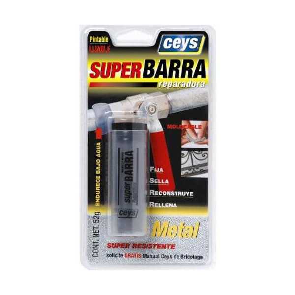 Super Barra Reparadora Metal 52 gr 505026 [LOTE DE 4 Unidades] CEYS