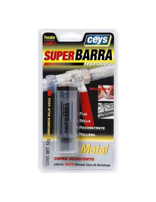 Super Barra Reparadora Metal 52 gr 505026 [LOTE DE 4 Unidades] CEYS