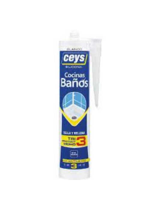 Triprotect Cocina Baño 280ML Blanco 505530 [LOTE DE 6 Unidades] CEYS