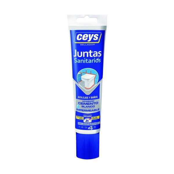 Sellaceys Top Juntas Baños Tubo 125ML 505612 [LOTE DE 6 Unidades] CEYS