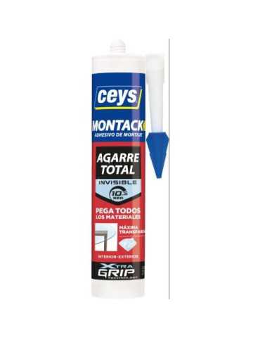 Montack Transparente Cartucho 300 ml 507261 [LOTE DE 4 Unidades] CEYS