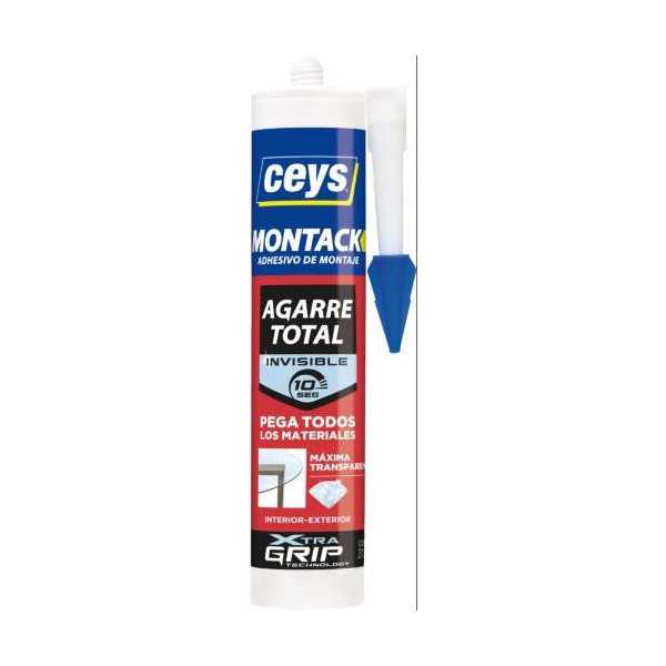 Montack Transparente Cartucho 300 ml 507261 [LOTE DE 4 Unidades] CEYS