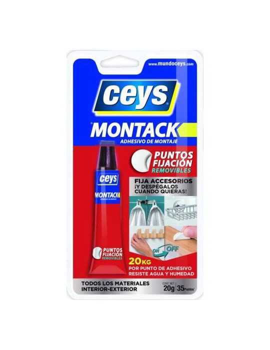 Montack Puntos Fijación Tubo 20GRS. 507400 [LOTE DE 6 Unidades] CEYS