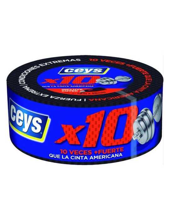 Cinta X10 18METROS X 48MM 507660 [LOTE DE 2 Unidades] CEYS