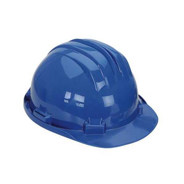 Casco Obra Homologado con SUDAD. 5-RS Azul [LOTE DE 8 Unidades] CLIMAX