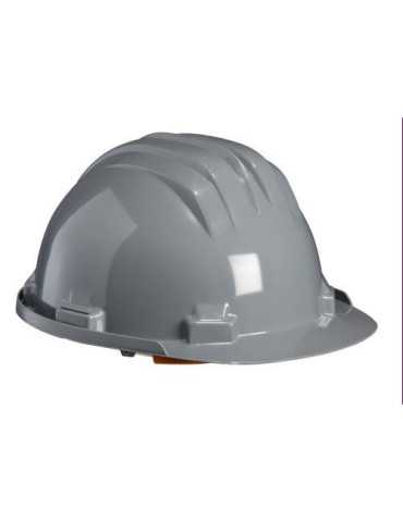 Casco Obra Homologado con SUDAD. 5-RS Gris [LOTE DE 8 Unidades] CLIMAX