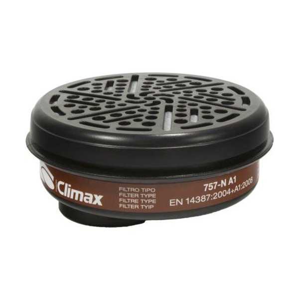 Filtro para Mascara 757N, 800 y 820 Tipo A1 [LOTE DE 6 Unidades] CLIMAX