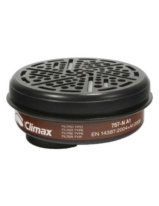 Filtro para Mascara 757N, 800 y 820 Tipo A1 [LOTE DE 6 Unidades] CLIMAX