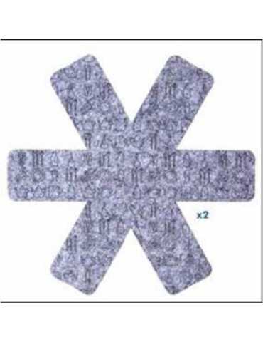 Set 2 Fieltro Protector 38CM KB5431 [LOTE DE 18 Unidades] CMP PARIS