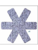 Set 2 Fieltro Protector 38CM KB5431 [LOTE DE 18 Unidades] CMP PARIS