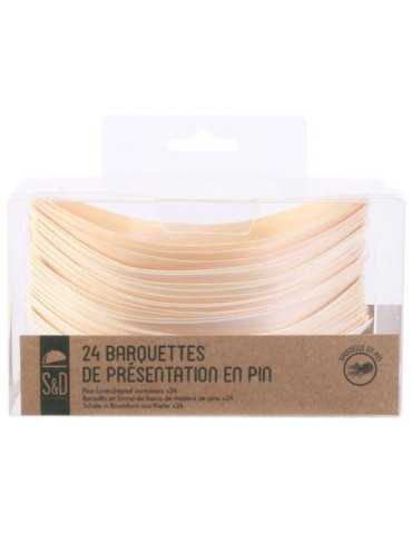 Set 24 Barquitas Presentar KA3911 [LOTE DE 10 Unidades] CMP PARIS