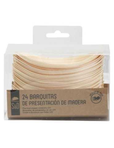 Set 24 Barquitas Presentar KA3912 [LOTE DE 10 Unidades] CMP PARIS