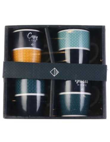 Set 4 Vasos Café 200 ml [LOTE DE 4 Unidades] CMP PARIS