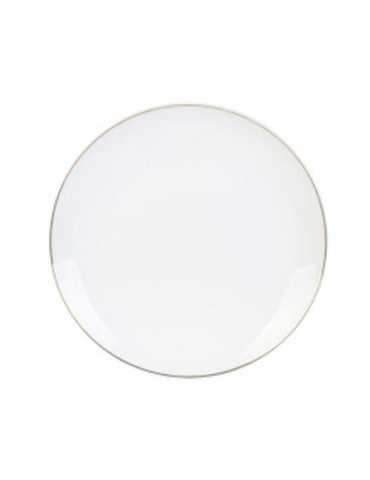 Plato con Ribete Dorado 20 cm KA4570 [LOTE DE 10 Unidades] CMP PARIS