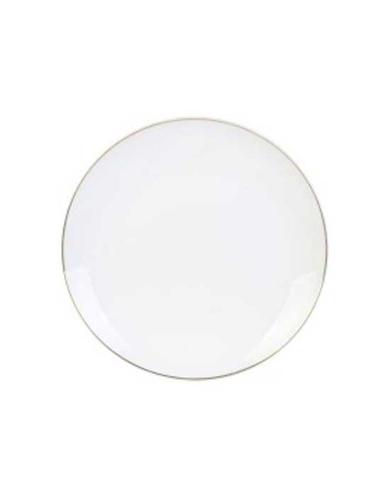 Plato con Ribete Dorado 20 cm KA4570 [LOTE DE 10 Unidades] CMP PARIS