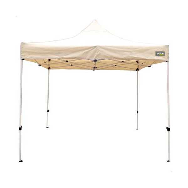 Cenador Plegable Ajustable Crema Aktive 3X3 61137 COLOR BABY