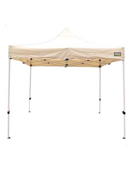 Cenador Plegable Ajustable Crema Aktive 3X3 61137 COLOR BABY