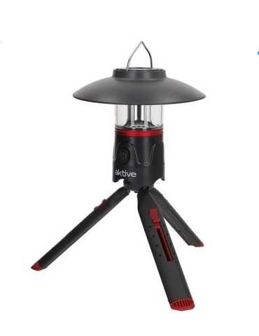Farol-Linterna con Trípode Cargardor USB 63079 [LOTE DE 4 Unidades] COLOR BABY
