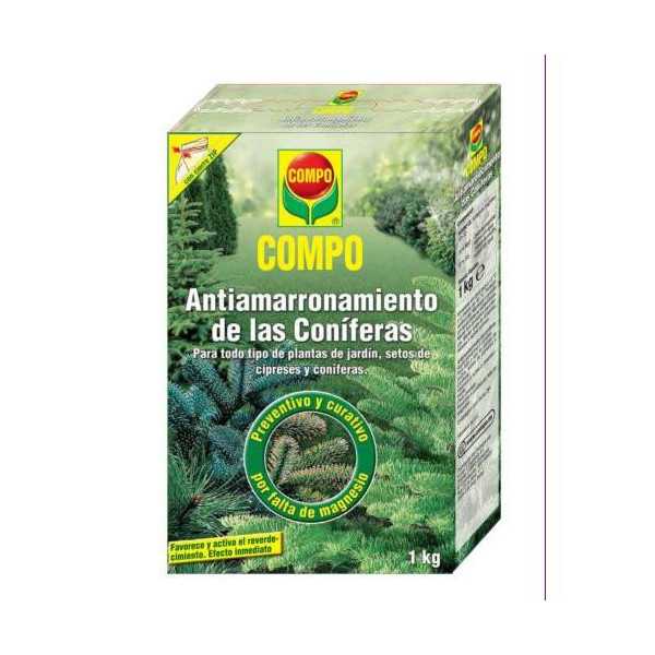 Antiamarronamiento Coniferas 1KG [LOTE DE 4 Unidades] COMPO