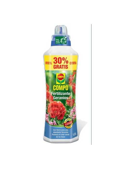 Fertilizante Geranios 1300ML [LOTE DE 4 Unidades] COMPO