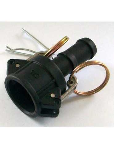 Conector Camlock Polipropileno 3/4 T-C [LOTE DE 12 Unidades] COPLASVA