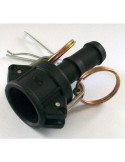 Conector Camlock Polipropileno 3/4 T-C [LOTE DE 12 Unidades] COPLASVA