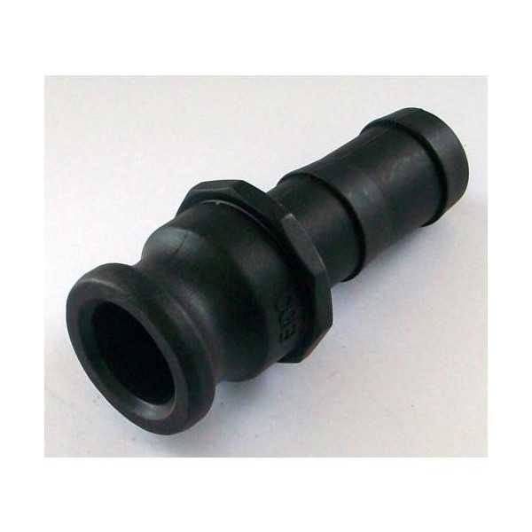 Conector Camlock Polipropileno 3/4 T-e [LOTE DE 38 Unidades] COPLASVA