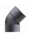 Enlace Codo 45 Macho PVC Evacuación 50 mm [LOTE DE 28 Unidades] CREARPLAST