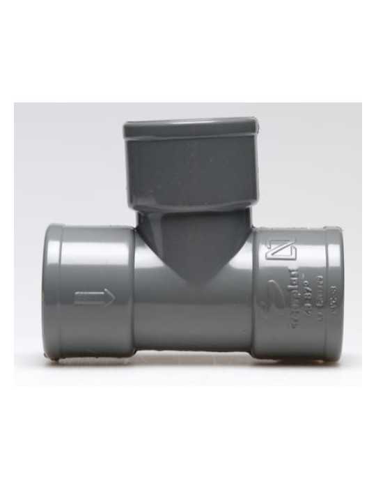 Enlace T Hembra PVC Evacuación 40 mm [LOTE DE 28 Unidades] CREARPLAST
