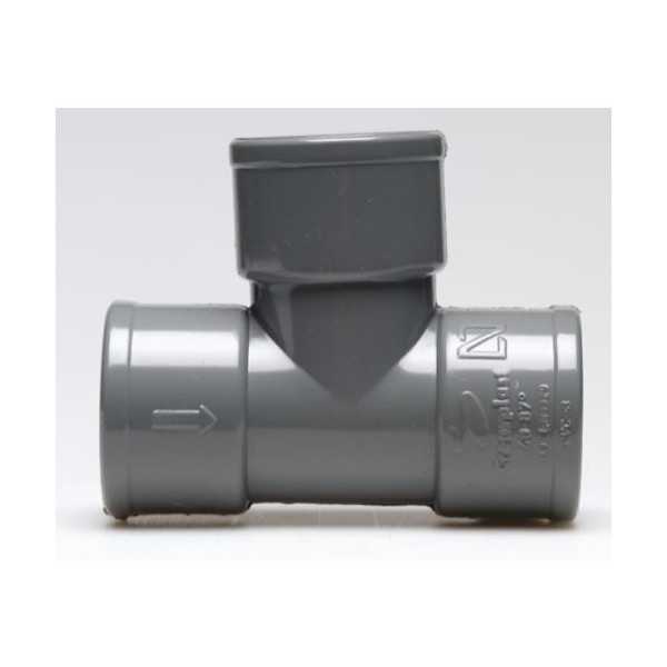 Enlace T Hembra PVC Evacuación 50 mm [LOTE DE 24 Unidades] CREARPLAST