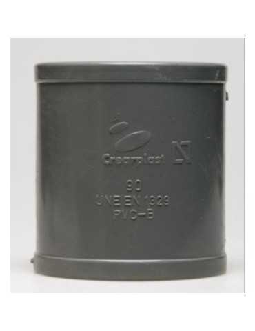 Enlace Recto PVC Evacuación 40 mm [LOTE DE 38 Unidades] CREARPLAST