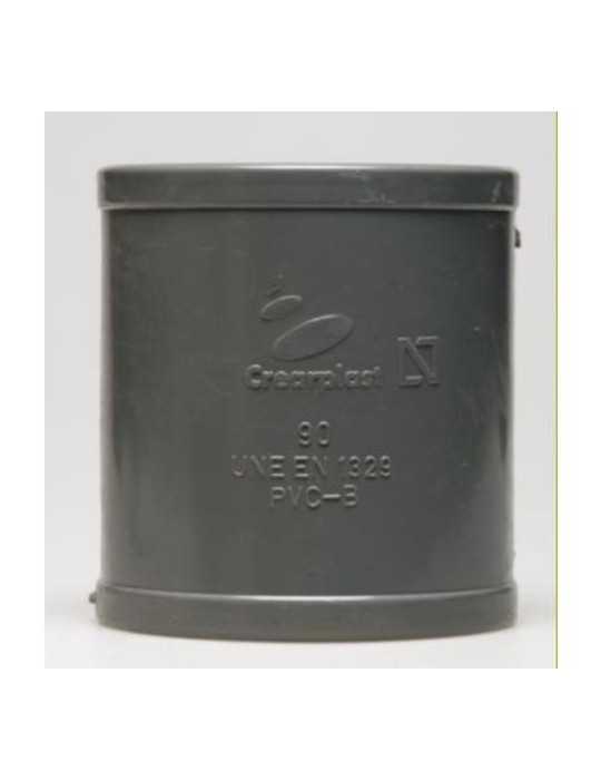 Enlace Recto PVC Evacuación 50 mm [LOTE DE 34 Unidades] CREARPLAST