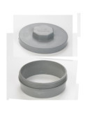 Tapón Registro PVC Evacuación 40 mm [LOTE DE 30 Unidades] CREARPLAST