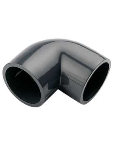 Enlace Codo 90 Hembra PVC Presión 32 mm [LOTE DE 34 Unidades] CREARPLAST
