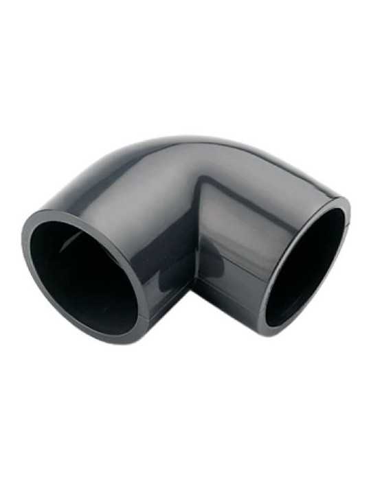 Enlace Codo 90 Hembra PVC Presión 32 mm [LOTE DE 34 Unidades] CREARPLAST