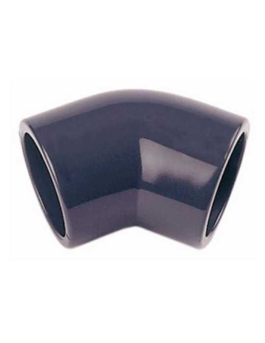 Enlace Codo 45 Hembra PVC Presión 32 mm [LOTE DE 32 Unidades] CREARPLAST