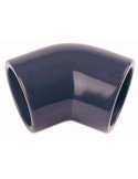 Enlace Codo 45 Hembra PVC Presión 32 mm [LOTE DE 32 Unidades] CREARPLAST