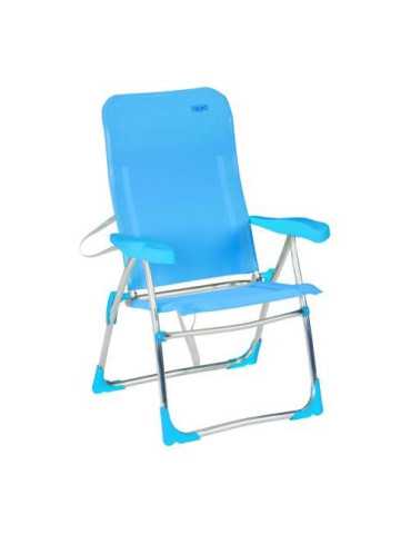 Silla Playa Alta Multifibra AL/206-M-05 Azul CRESPO