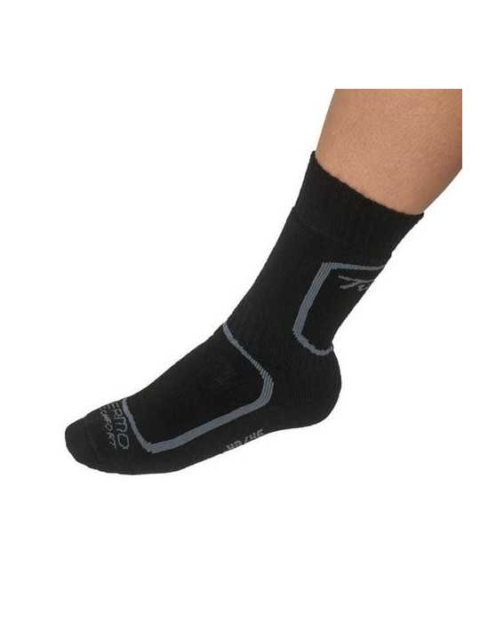 Calcetín Térmico Negro Lana Talla XL 13149 [LOTE DE 2 Unidades] CROTTON
