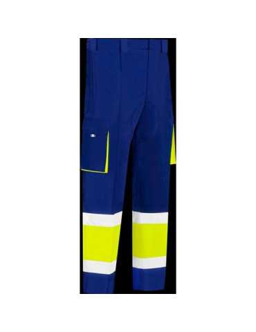 Pantalón Bicolor Stretch Talla 40 3028-AFAM [LOTE DE 2 Unidades] VESIN