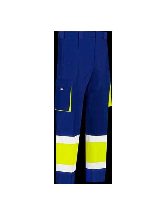 Pantalón Bicolor Stretch Talla 40 3028-AFAM [LOTE DE 2 Unidades] VESIN