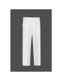 Pantalón Goma/Cremallera Blanco PSU92- 4 [LOTE DE 4 Unidades] VESIN